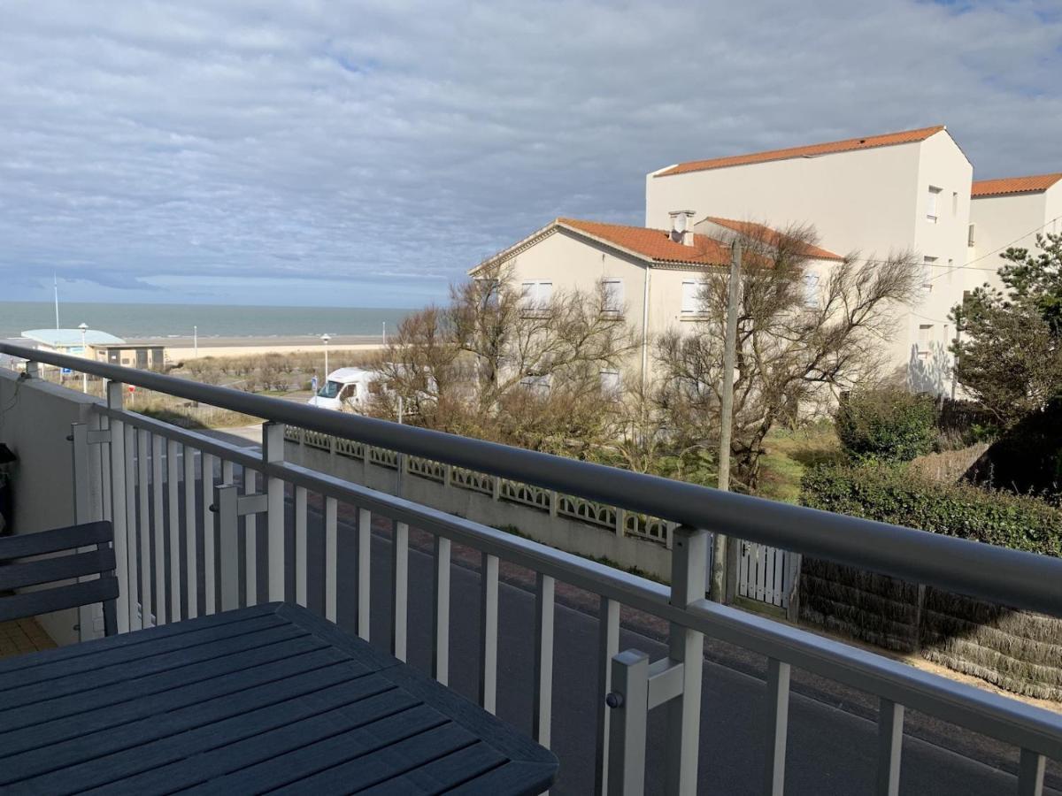 50M De La Plage - Appart Pour 4 - Balcon Notre-Dame-de-Monts Kültér fotó